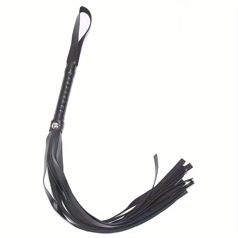 Sm Flogger Leather Whip Faux Leather Whips Bondage Sex Toy - Temu