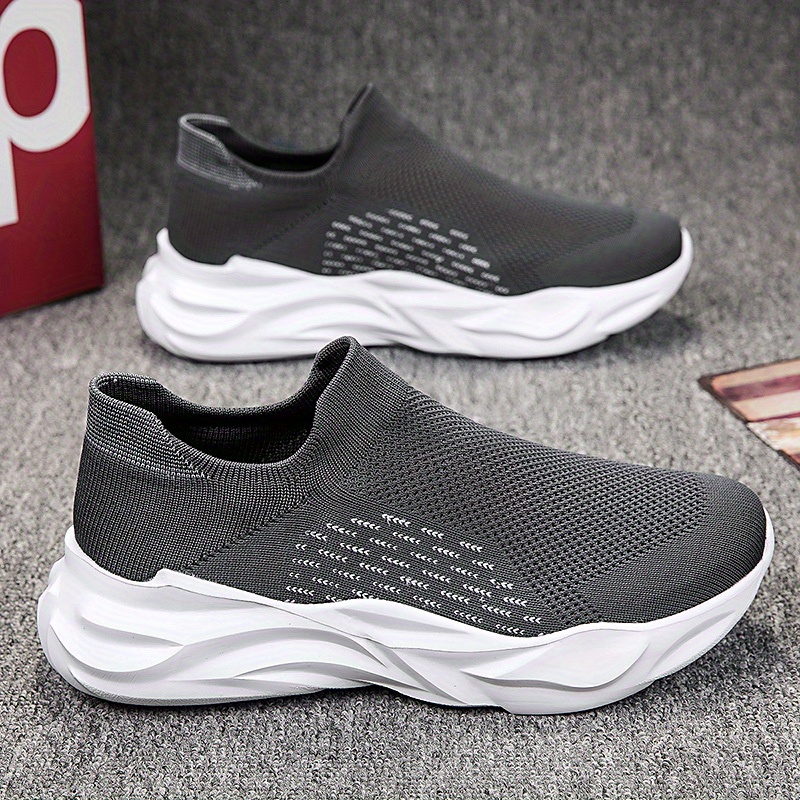 Men's Lightweight Slip-On Athletic Walking Shoes