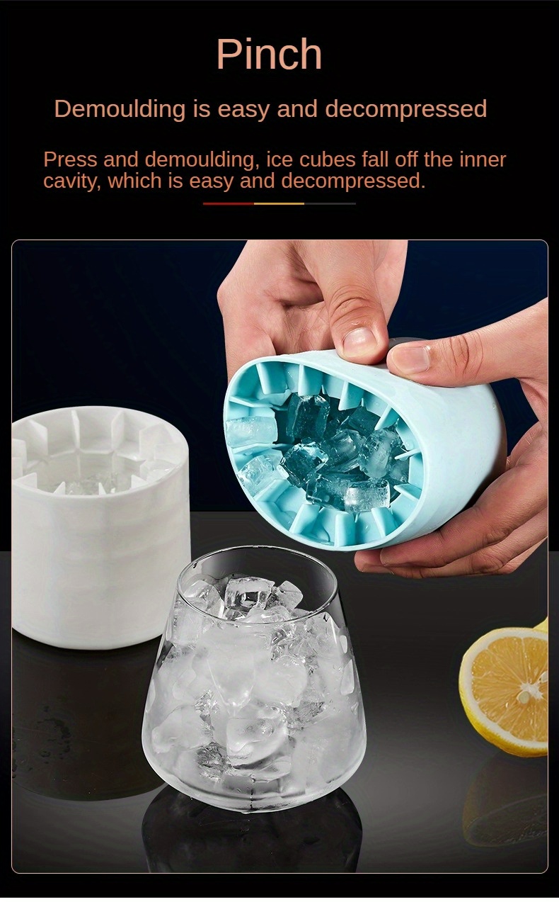 Bandeja para cubitos de hielo, molde para taza de cubo de hielo