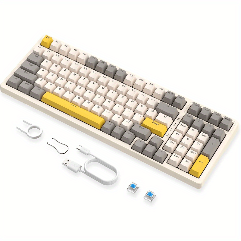 MAGIC-REFINER MK21 UK Layout 60% Mechanical Gaming Keyboard Dye-Sublimation  PBT