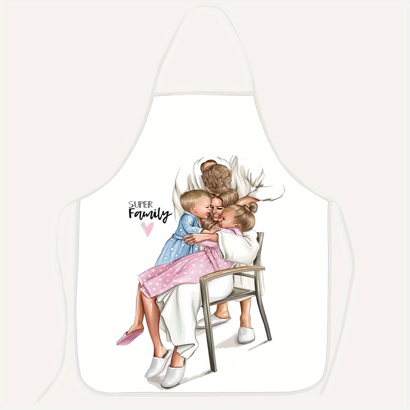 Polyester Apron Hot Mom Series Pattern Apron Creative Design - Temu