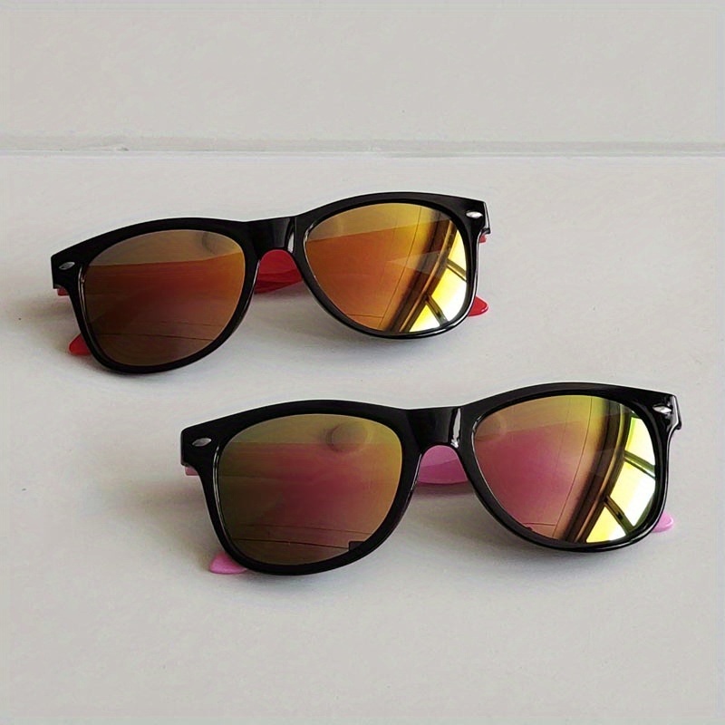 1pc 2pcs 6pcs Gafas Sol Vintage Coloridas Ni os Lentes Temu