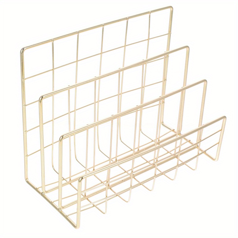 File Rack Organizer Sorter Magazine Holder Desktop Storage - Temu Canada