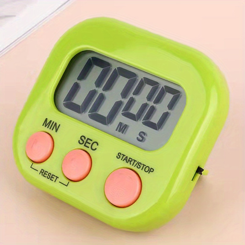 Multi-function Electronic Magnet Timer, Digital Kitchen Timer, Learning  Countup Timer, Suitable For Kitchen, Study, Work,outdoor Activities,  Countdown Timer, Stopwatch Cooking Baking Sports Alarm Clock, Not Including  Battery - Temu