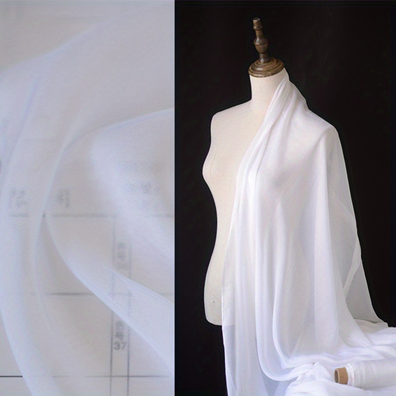 Width Chiffon Fabric Soft Fabric For Dress Lining Cloth - Temu