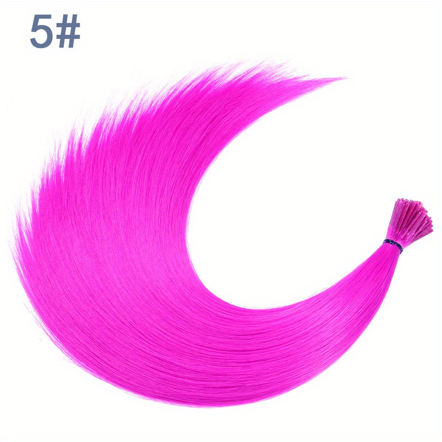 50pcs Traceless Colored Hair Extensions for Daily Parties
