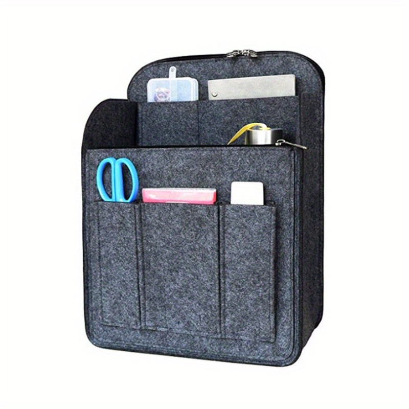 Multi Pocket Felt Organizer Versatile Insert Pouch Backpack - Temu
