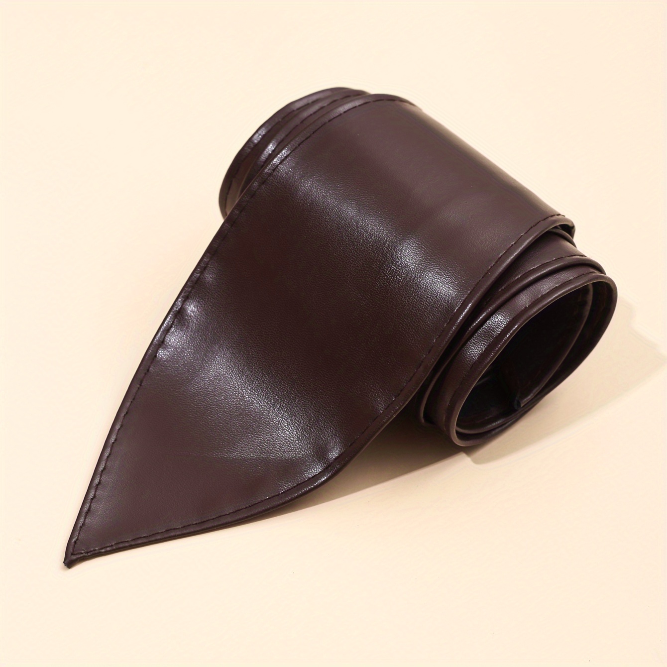 Solid Bowknot Wide Belt PU Leather Vintage Girdle Women Waistband