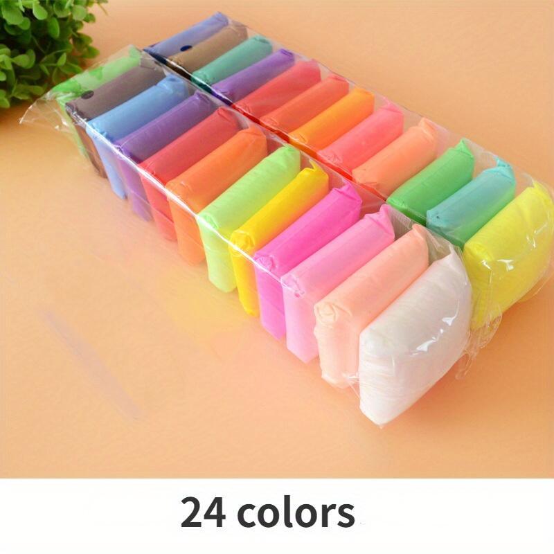 57g Diy Professional Soft Clay 24 Color Ultralight Clay Polymer Rice Clay  Carving Ceramic Doll Jewelry Color Children Toy Gift - Clays & Doughs -  AliExpress