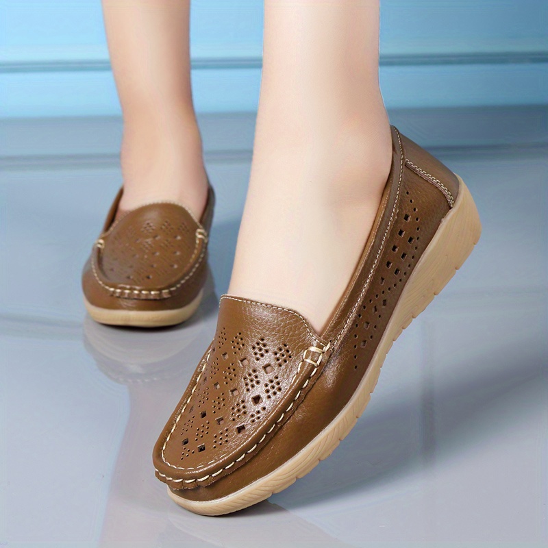 Ladies wedge outlet heel loafers