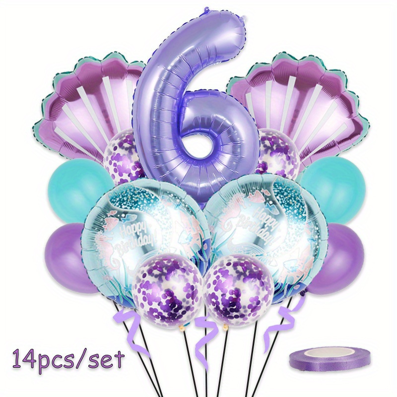 Mermaid Velvet Coloring 60pc - Any Occasion Balloons
