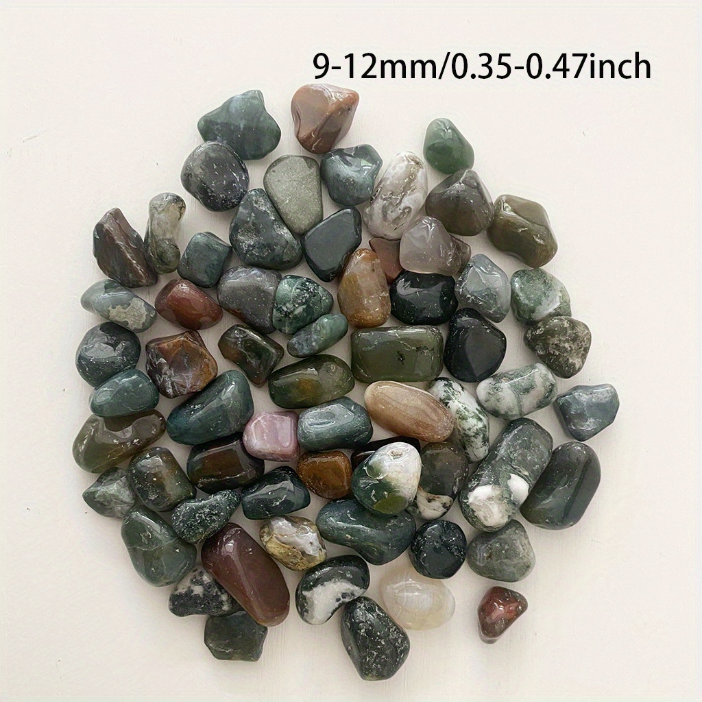 25g Ocean Jasper Indian Agate Tumbled Chip Stones Crushed - Temu