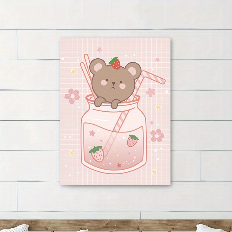 Weirdcore Aesthetic Eye Kawaii Peachy Canvas Painting Room Decoration  Cartoon Funny Art Poster Print Abstract Goblet Ice Cream - AliExpress