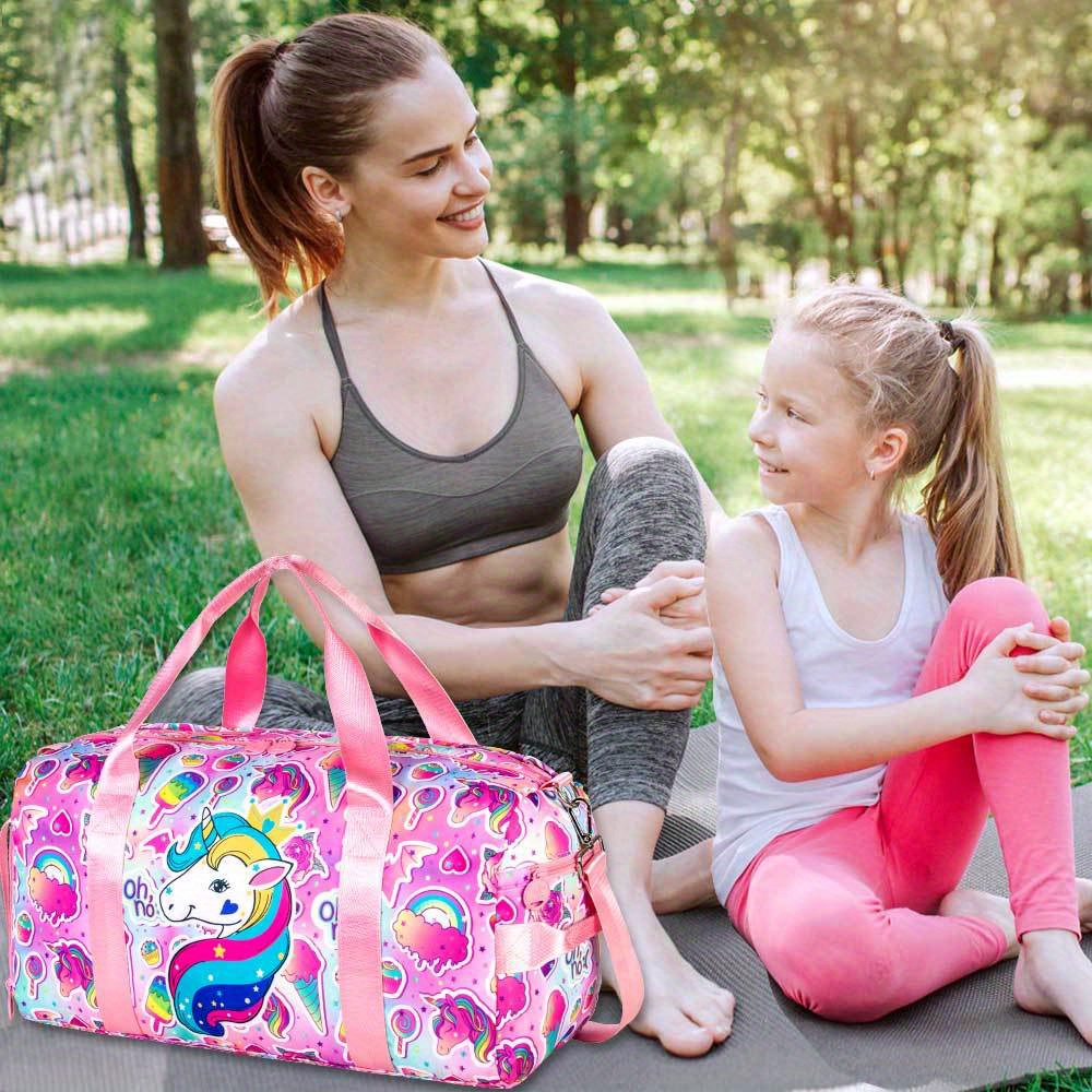 Bolsa de lona personalizada para gimnasio, para niños, bolsa deportiva para  adolescentes, niños y niñas, pequeña bolsa impermeable para el fin de