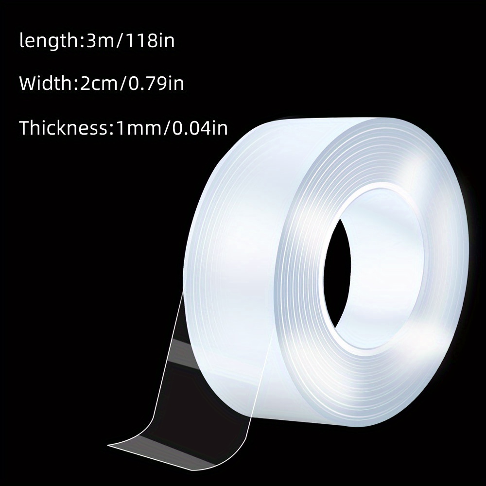 5M/Roll 5/8/10/12/15/8/20mm 3M Adhesive Tape transparent double-sided  adhesive