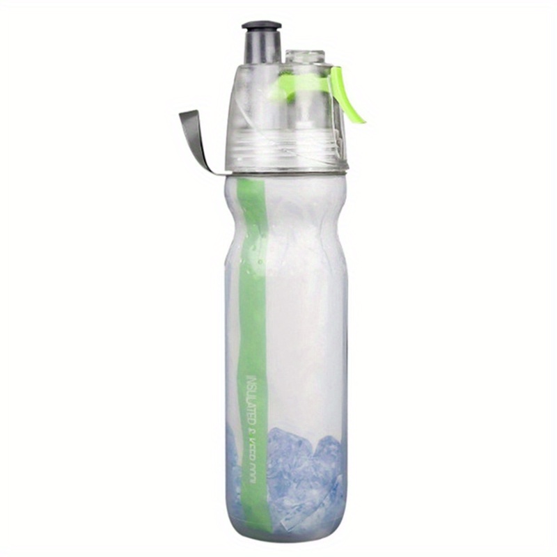 Misting Water Bottle, 2-in-1 Mist And Sip Function Sports Water