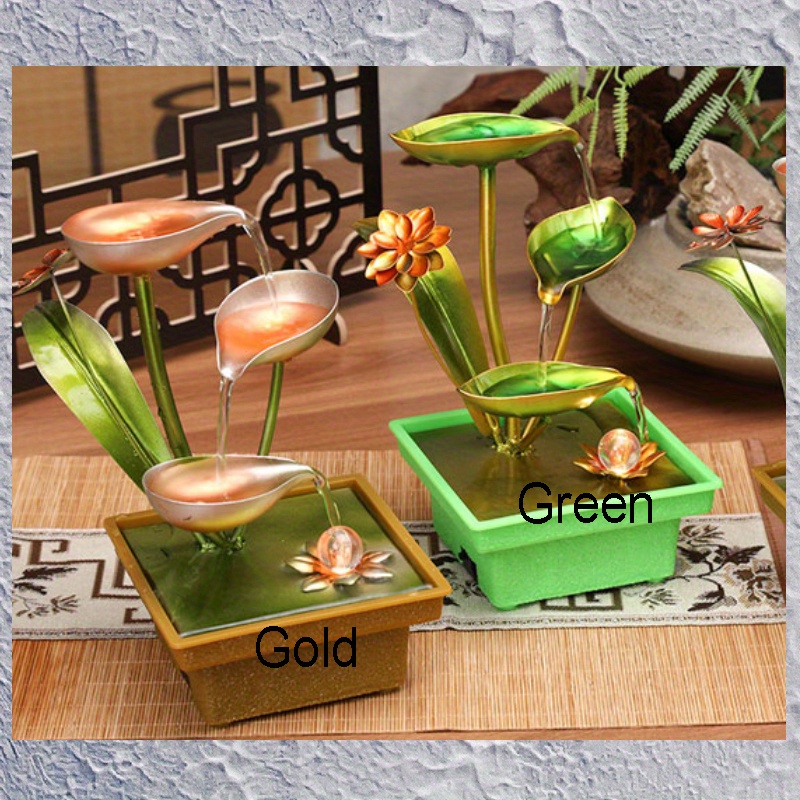 Tabletop Fountain Waterfall Decoration 3 Tier Small Fountain Temu