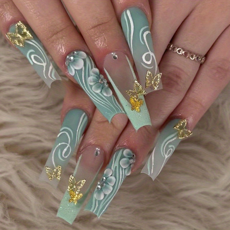 cute Louis Vuitton clear and gold acrylics  Louis vuitton nails, Fashion  nails, Plain nails