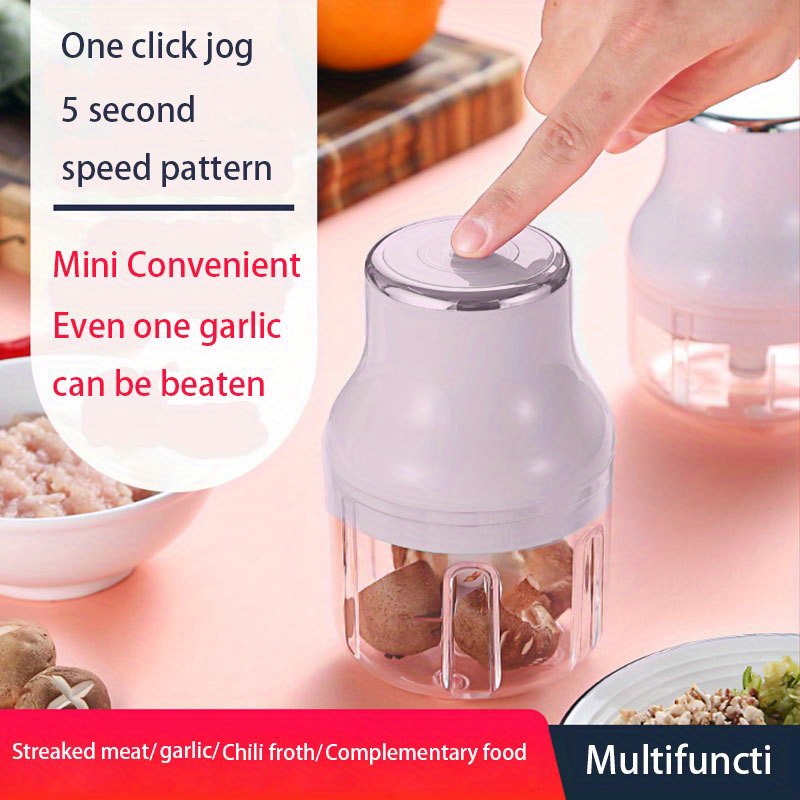 Mini Electric Garlic Masher, Wireless Electric Garlic Beater, Garlic  Puller, Garlic Masher, Garlic Press, Household Garlic Masher - Temu