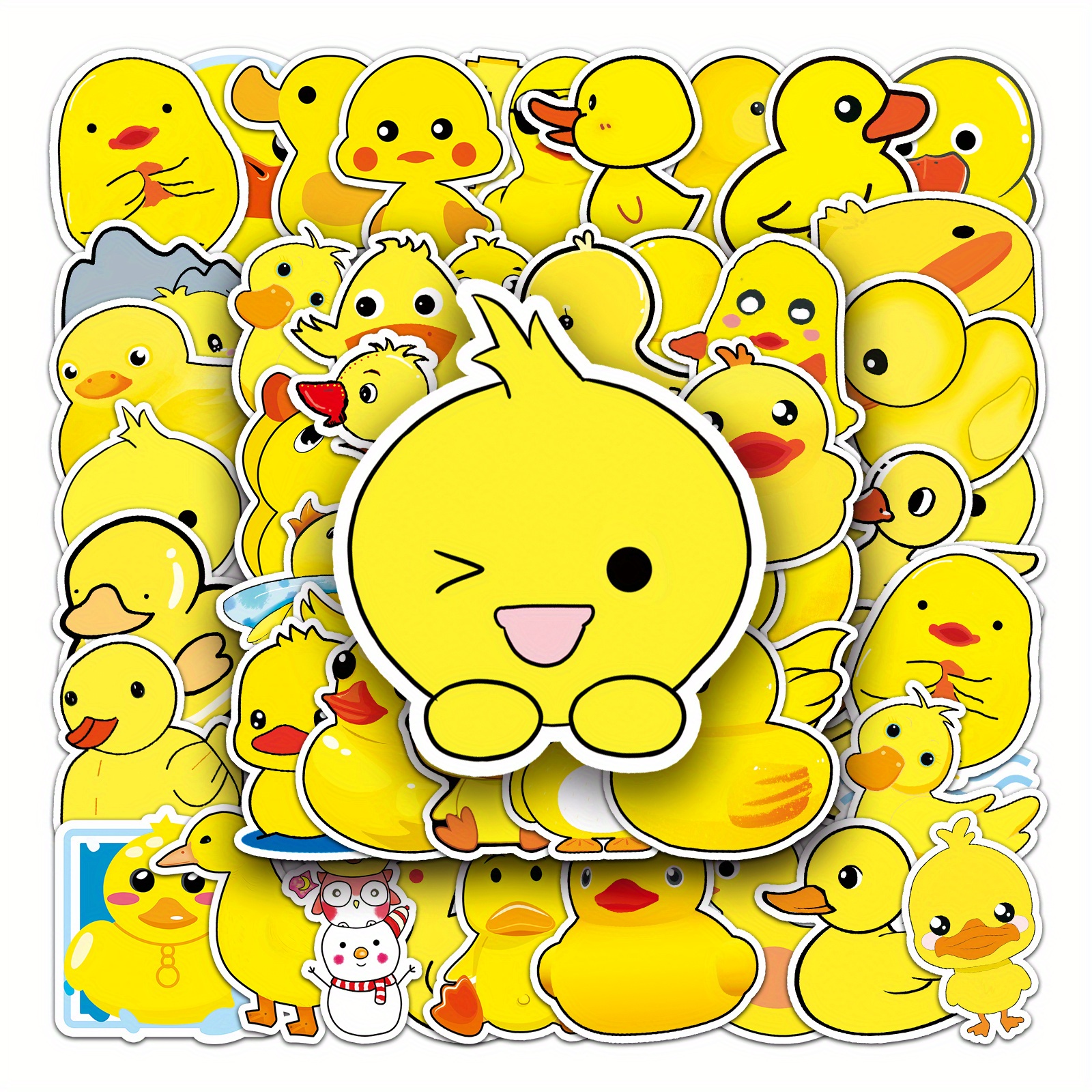 Cute ducky stickers Sticker for Sale by Luna-shop16