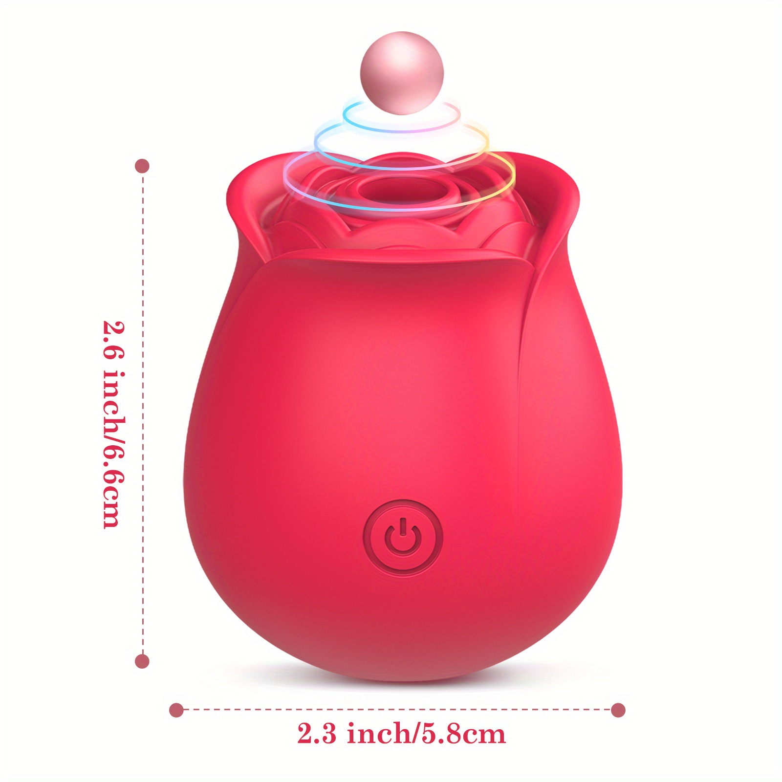 CKK Roses Toy for Woman 2023 Rose Sex Stimulator for Women Rechargeable Sex  Electric Tools Adult Toy-Red