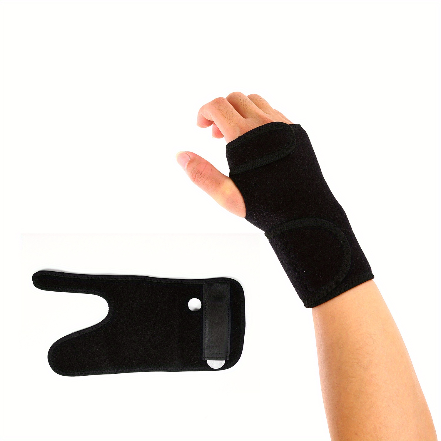 Wrist Brace/Carpal Tunnel/Wrist Support/Wrist Splint/Hand Brace -- Sport  Support or Night Support - Right & Left hands (Single)