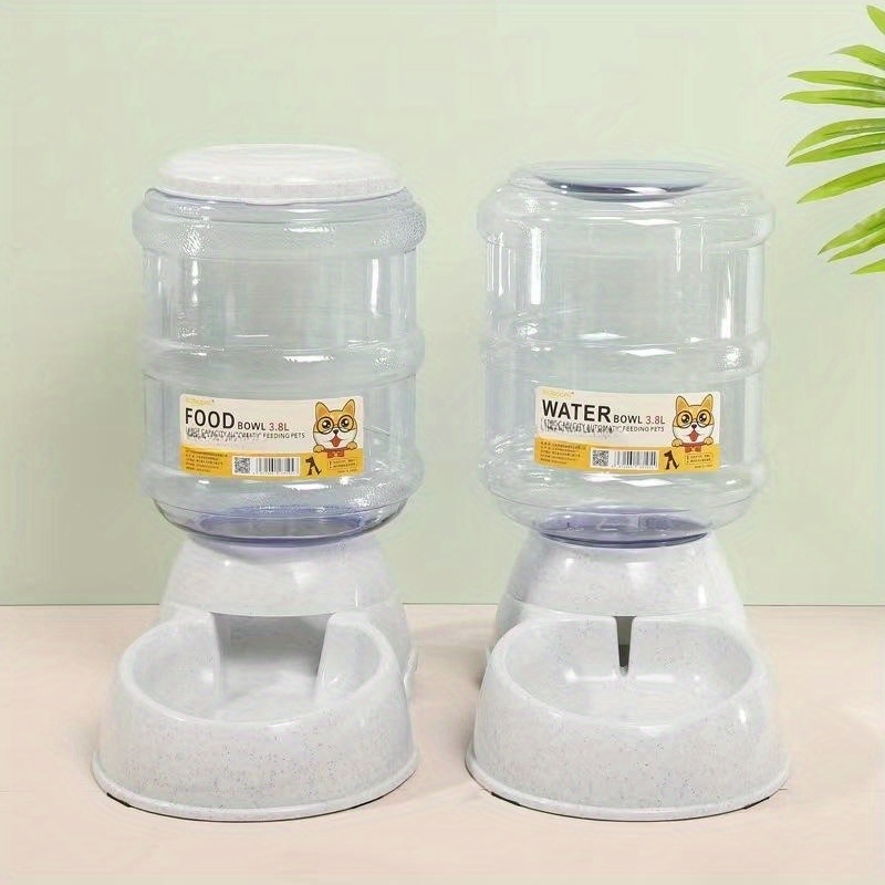 3.8L Automatic Pet Water Dispenser Drinking Fountain Drink Bowl Feeder Dog  Cat