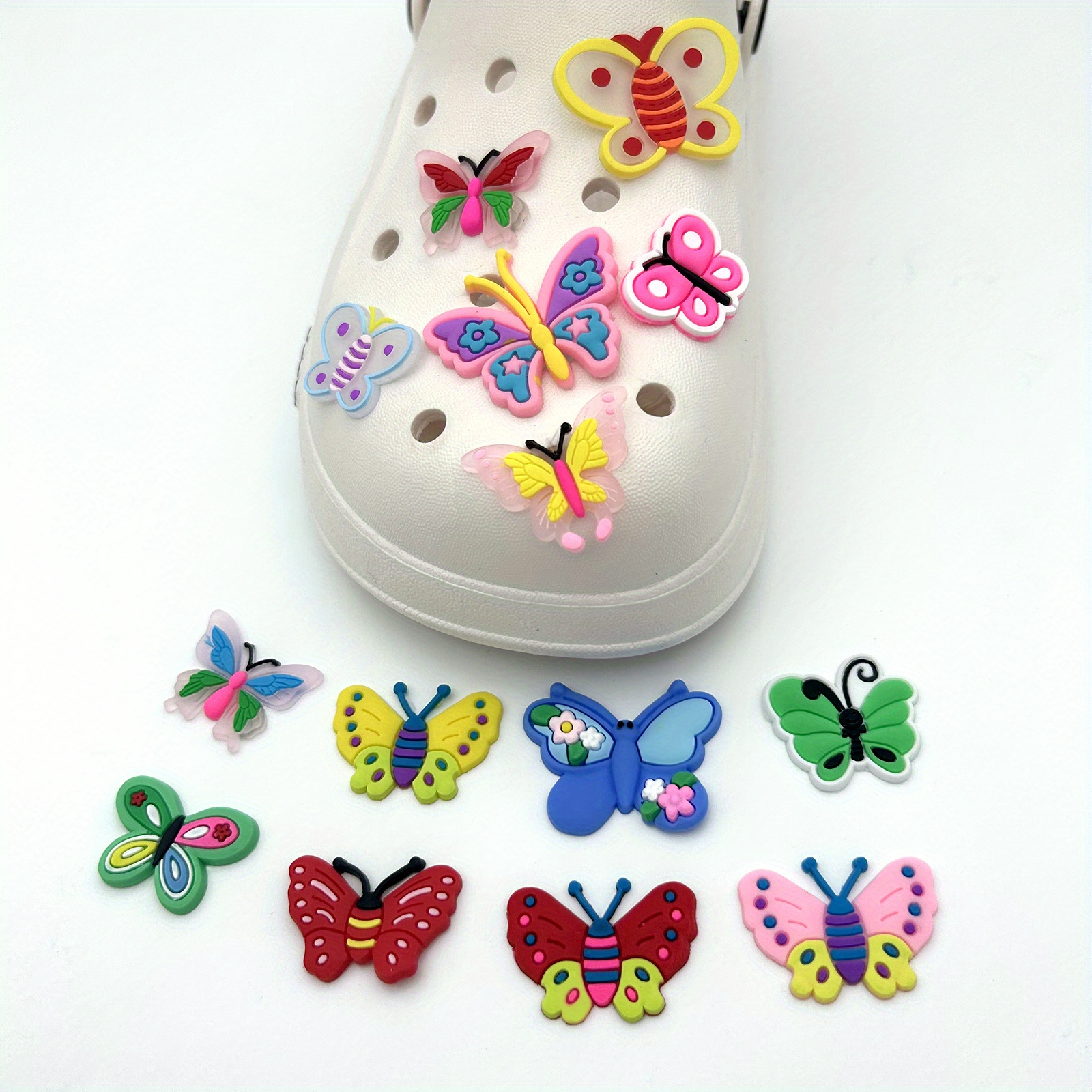 Butterfly charm online crocs