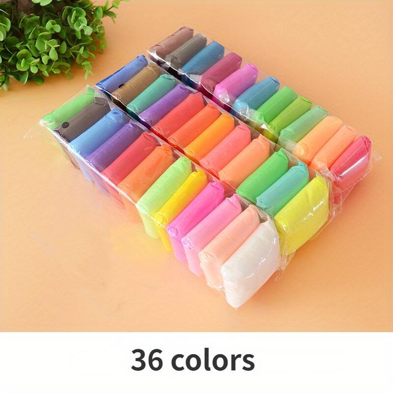 36 Colors DIY Modeling Air Dry Clay Kit for Slime Magic Clay Kids
