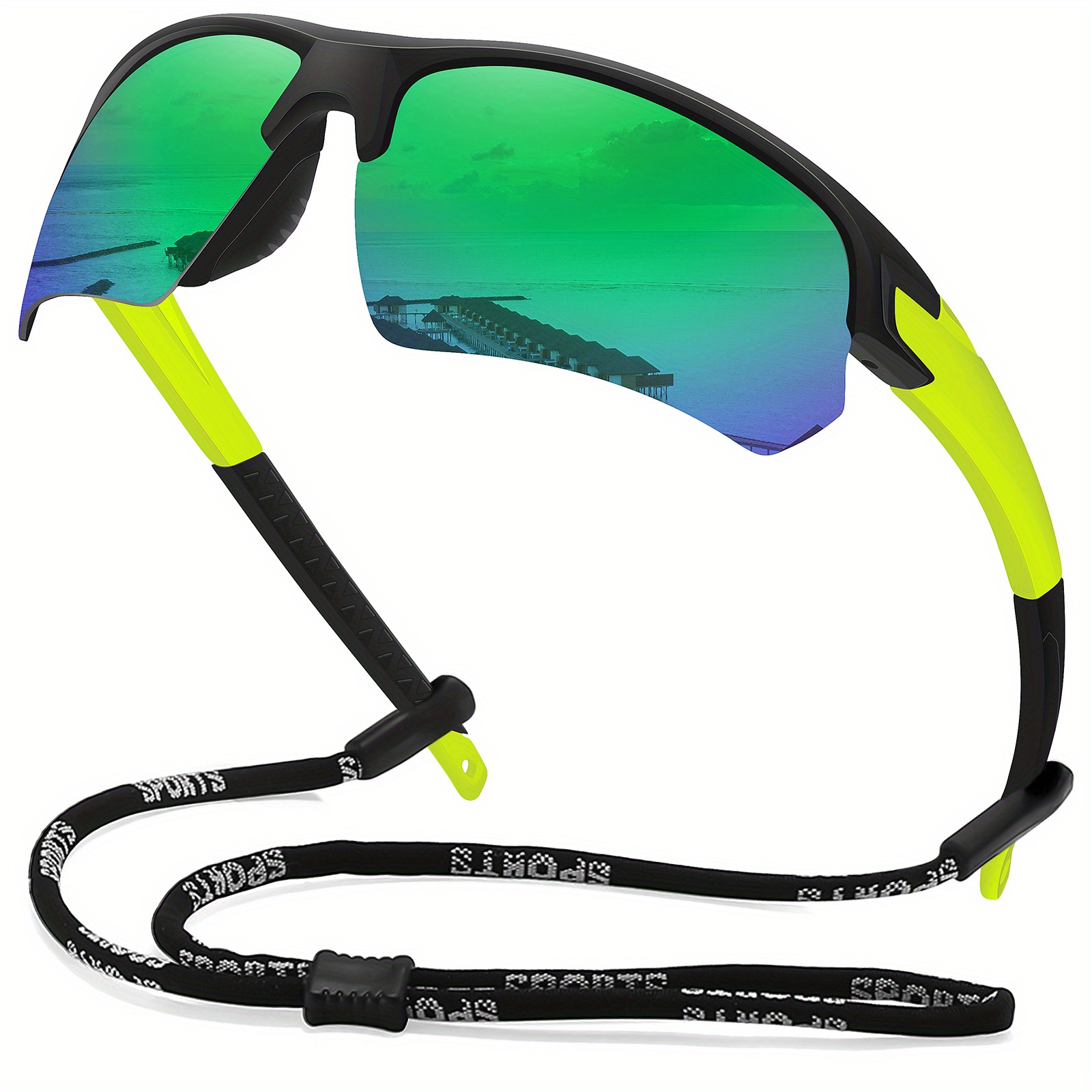 1pc Mens Outdoor Sports Riding Glasses Unisex New Color Changing