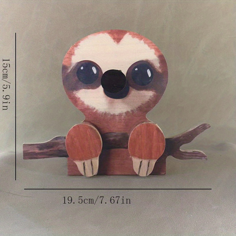 Cute Wooden Eyeglass Holder - Adorable Animal Glasses Stand For