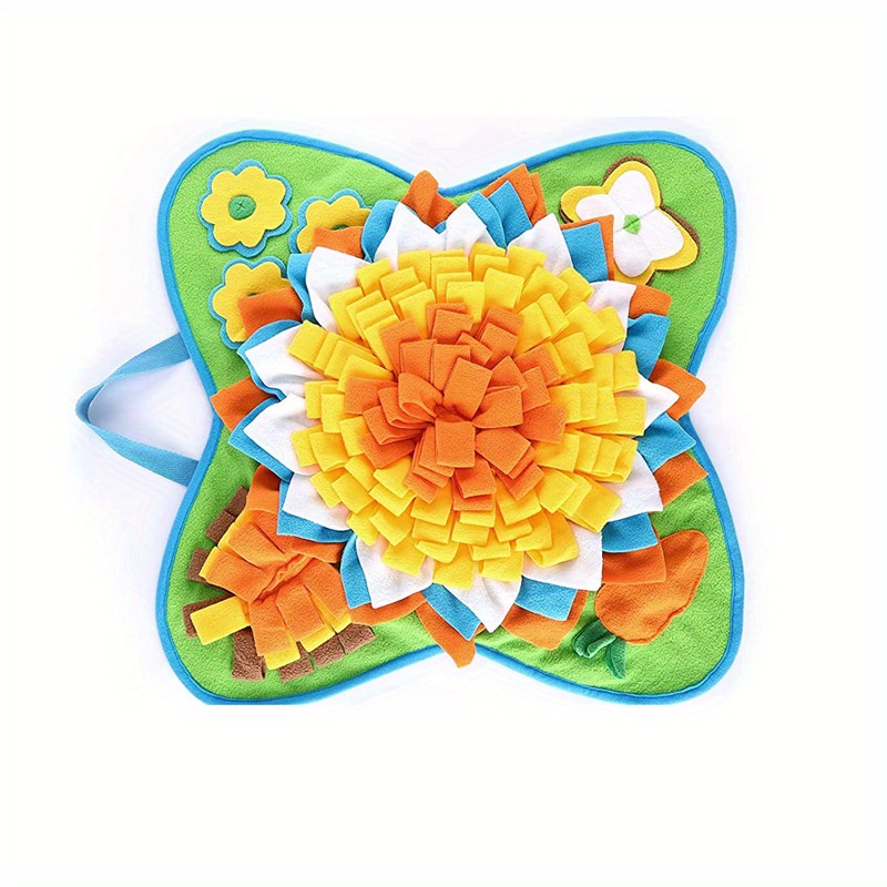 TAIYUNWEI Snuffle Mat For Dogs | Slow Feeder Interactive Puzzle Mat For Scent Training & Stress Relief - Large, Non-Slip, Machine Washable-383187