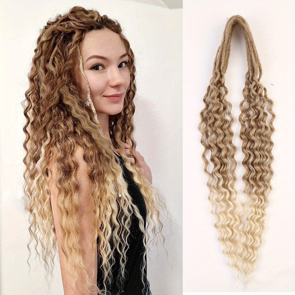 Blonde (613#) Braiding Hair Extensions Blonde Braid Crochet Twist