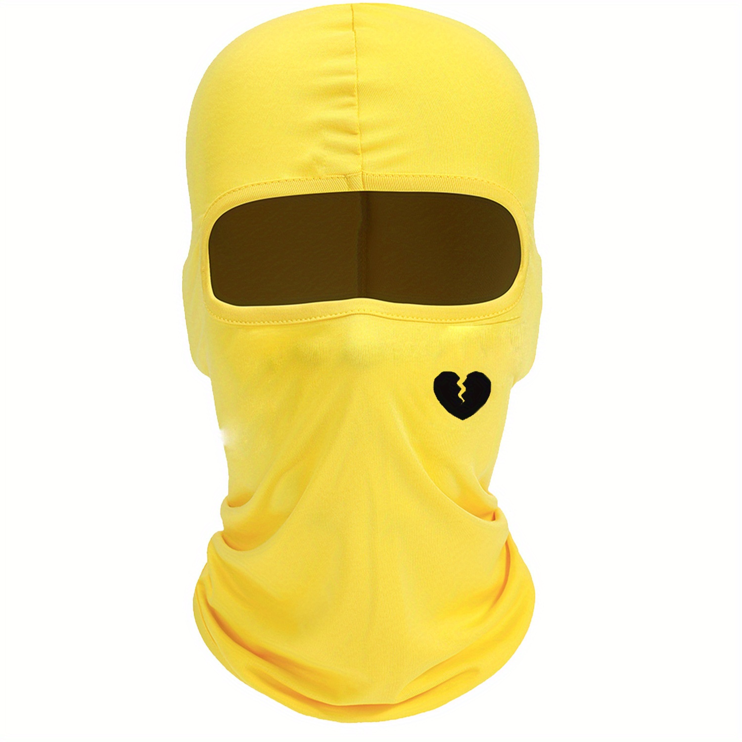 1pz Maschera Unisex A Maglia Cuore Spezzato Uomo E Donna, Maschera Sci  Sport Invernali, Acquista , Risparmia