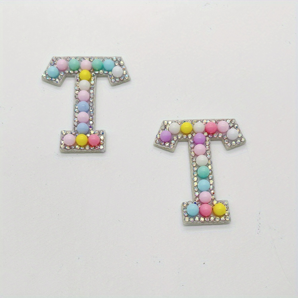 Soft Adhesive Rhinestone Letter Stickers, Elegant Eye-catching Clothing  Patch Stickers, Embroidery Fabric Stickers, For Diy Clothing, Luggage, Shoe  Hat Decors, Halloween Thanksgiving Christmas Decors, Ideal Choice For Gifts  - Temu United Arab