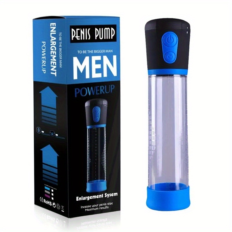 Electric Penis Pump Male Sex Toy Male Masturbation Penis Temu