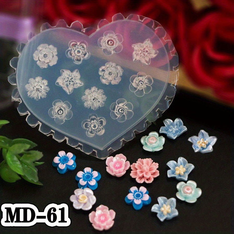 3D Beautiful Flower Silicone Mold Flower Silicone Mold Flower Mold