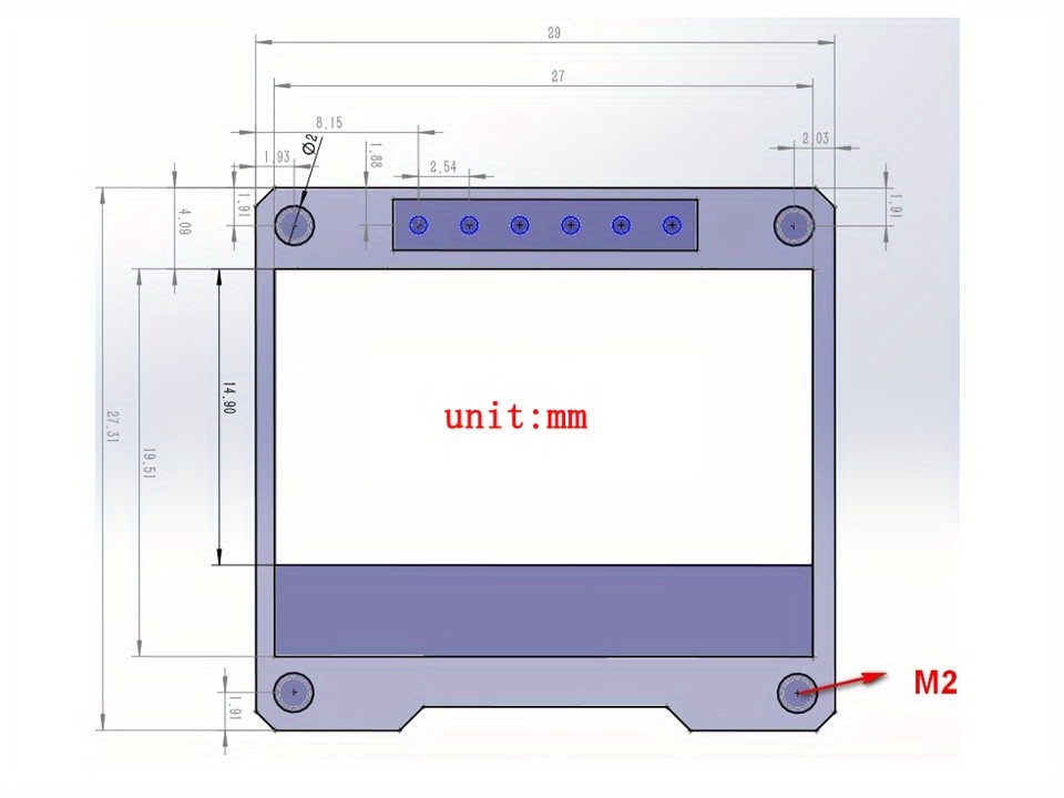 Oled Display Module 128x64 12864 Lcd Screen Board - Temu