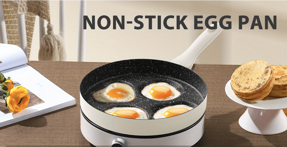 1pc Egg Frying Pan, Mini Induction Frying Eggs Pan, 11.94cm Single Egg  Durable Small Pan With Handle Heat Resistant Non Stick Pot, Portable Pan  For