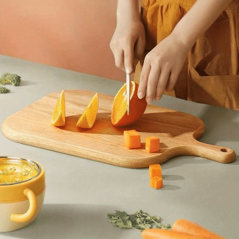 Wooden Cutting Board, Household Butcher Block, Safety Cheese