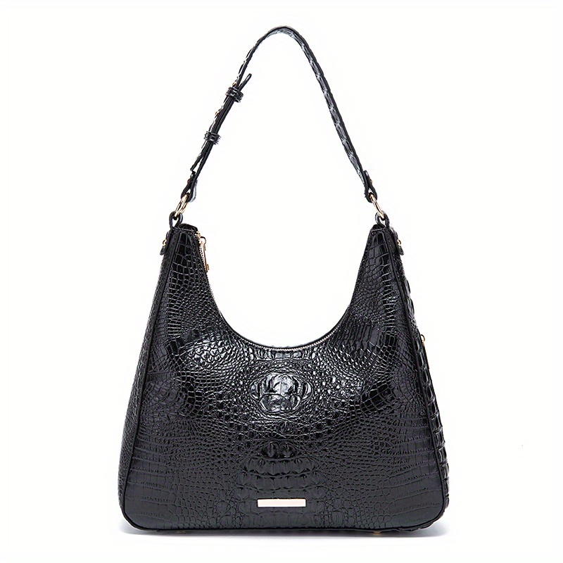 Brahmin Katie Melbourne Embossed Leather Crossbody In Black Pearl Ombre  Melbourne