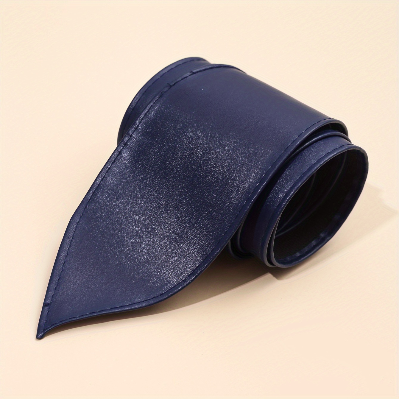 Solid Bowknot Wide Belt PU Leather Vintage Girdle Women Waistband