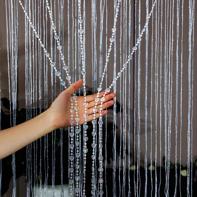 Doorway Beaded Curtain Door String Curtains Crystal Beads - Temu