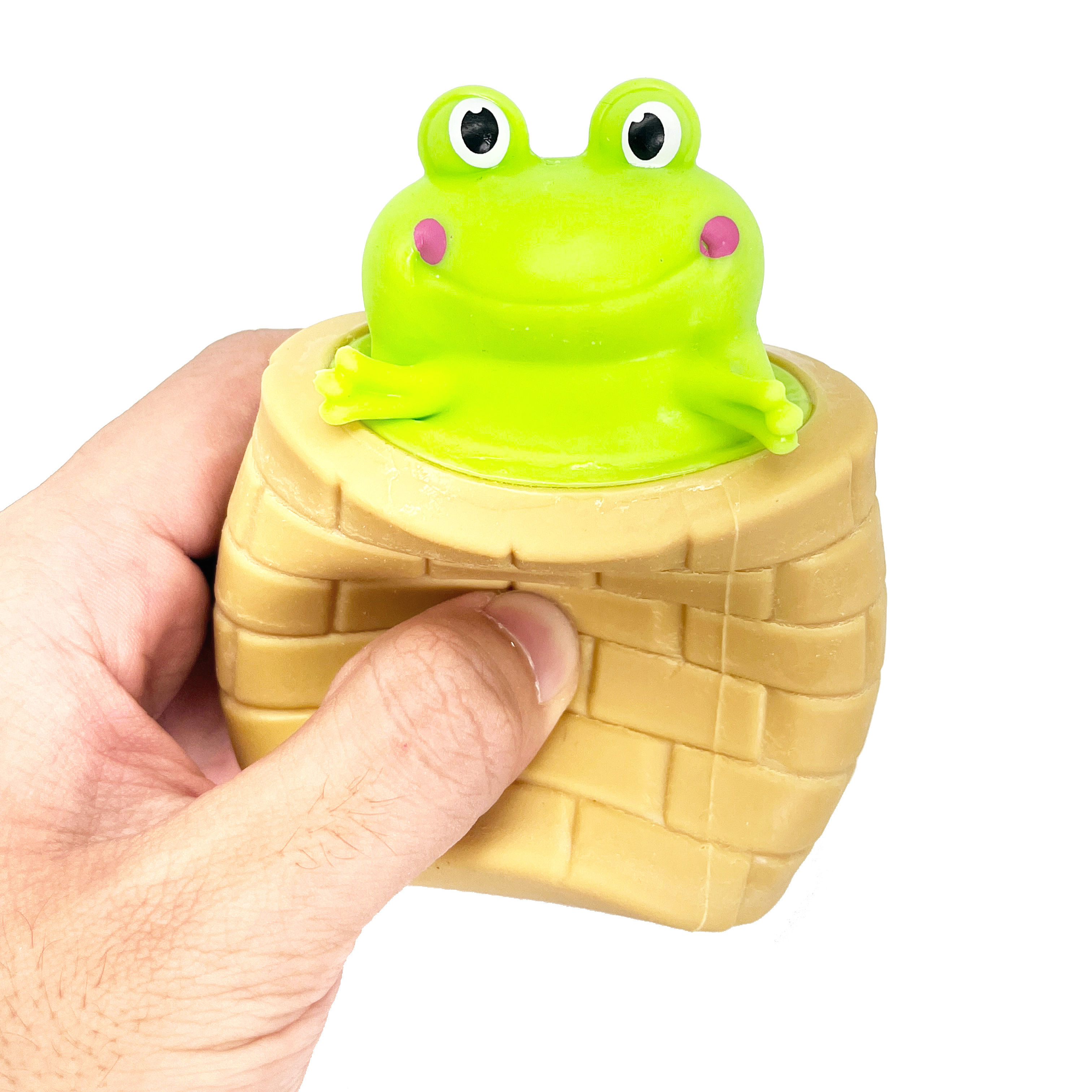 Educational Toy Creative Decompressing Cute Frog Squeeze Toy - Temu