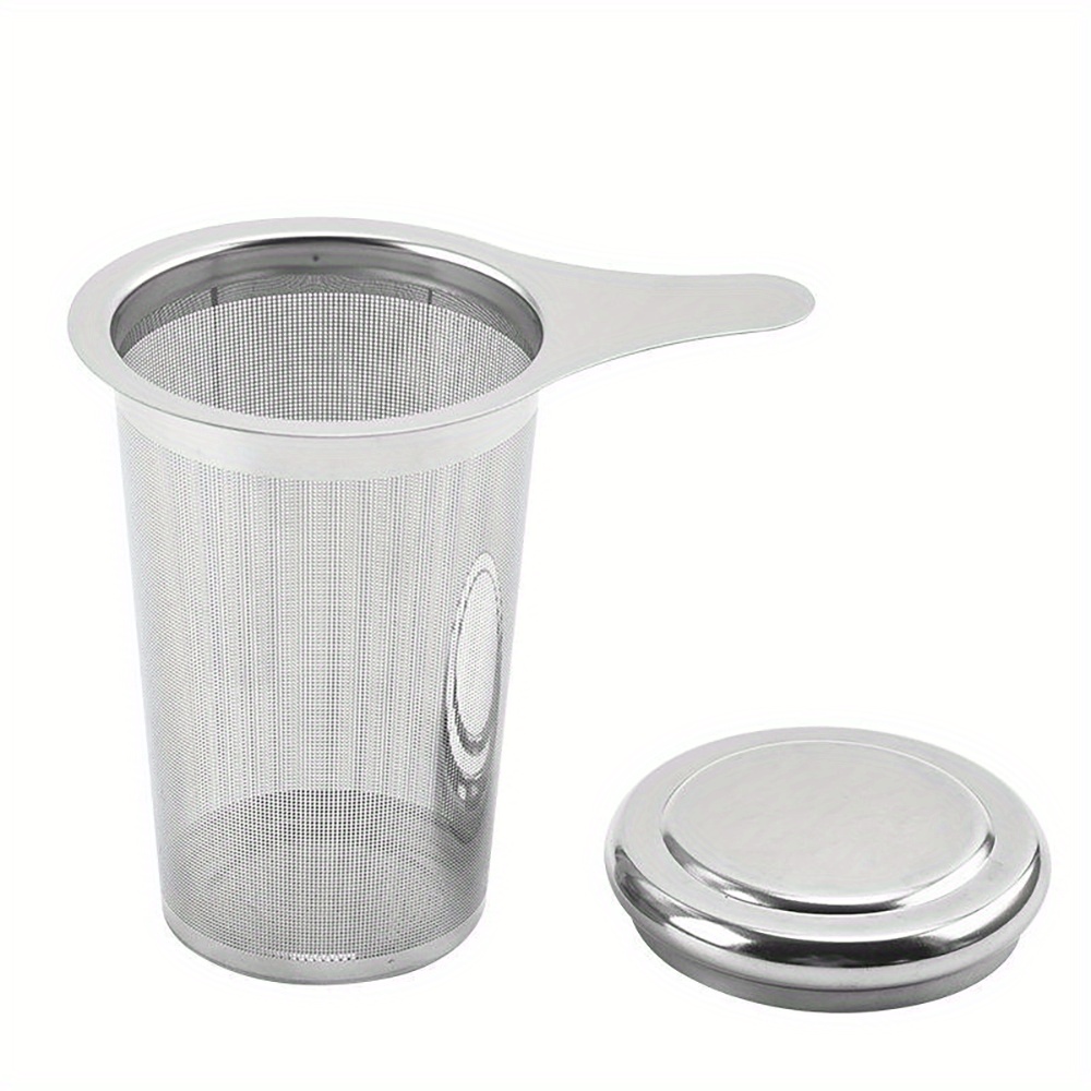 E-shop 1 Edelstahl Tee-Sieb, ein Haushalts-Teefilter, Teezubereitungsgerät, Tee-Filtergerät, Teeset-Zubehör