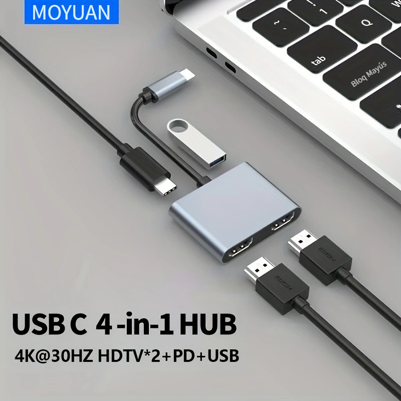 Usb C To Hdtv Adapter 4k Adaptador Type c Hdtv - Temu Mexico