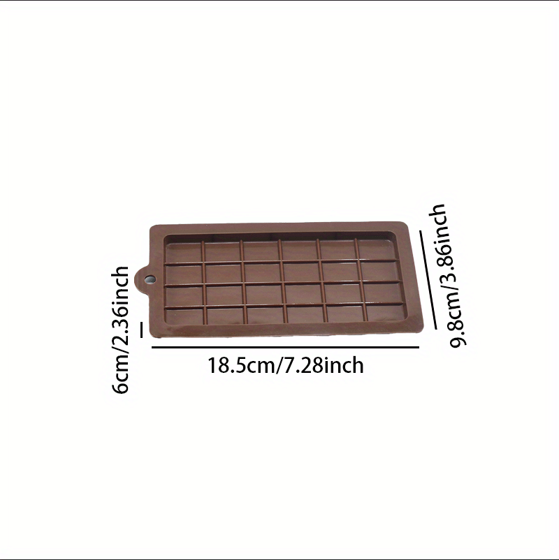 Chocolate Bar Mold, 3d Silicone Mold, Single Cavity Candy Mold, Heat  Resistant Chocolate Mold, Baking Tools, Kitchen Gadgets, Kitchen  Accessories - Temu