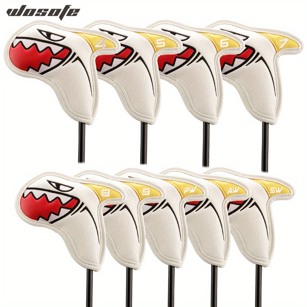 Golf Putter Blade Head Cover Funny Shoe Shaped PU Leather Golf
