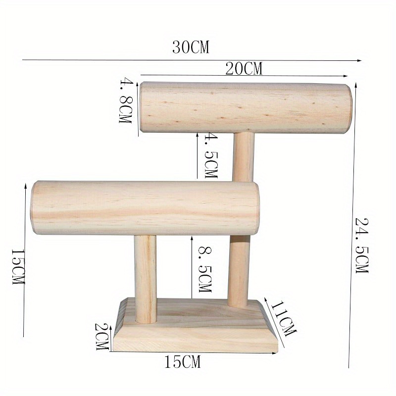 Wrist Watch Display Stand Rack  Wooden Bracelet Display Stand