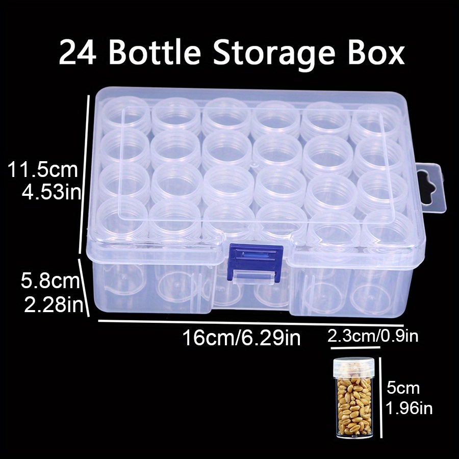 Food Storage Containers Set with Lids (24 Pack) - Blue